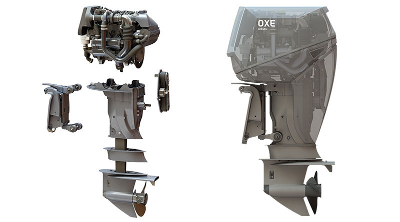 Oxe diesel лодочные моторы